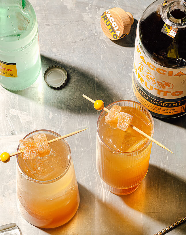 Roman Highball with Gorini